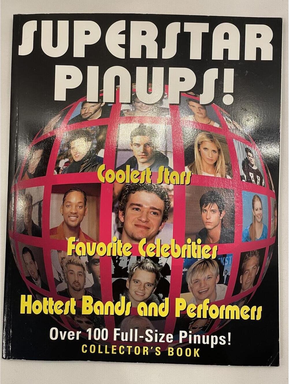 Superstar Pinups! Collector's Book - Music and Movie Star Pinups